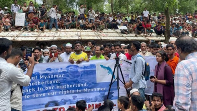প্রত্যাবাসন চায় রোহিঙ্গারা