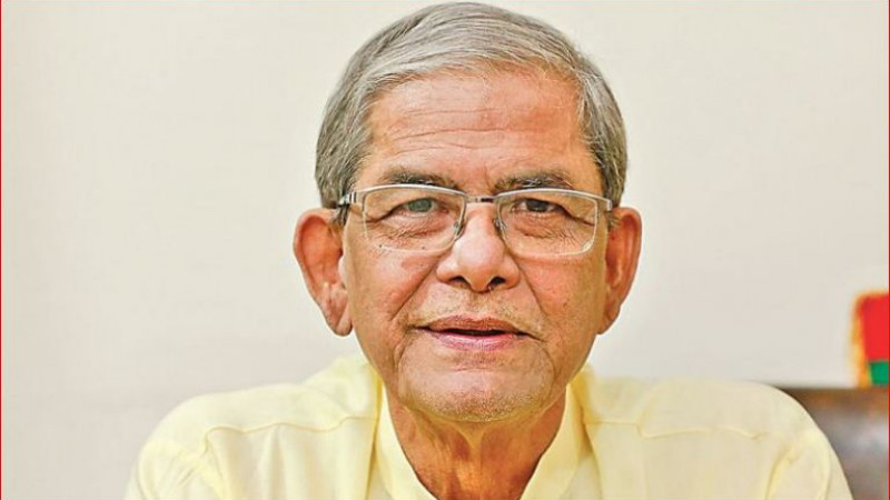 অসুস্থ মির্জা ফখরুল, হাসপাতালে ভর্তি