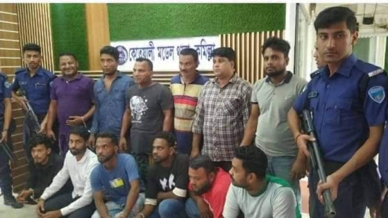 কুসিক নির্বাচনী পু‌লি‌শের বিশেষ অভিযানে গ্রেপ্তার ১২