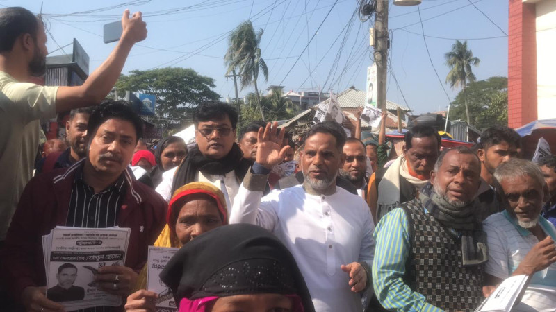 জমে উঠেছে ঈগল মার্কার নির্বাচনী প্রচার প্রচারণ