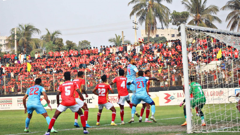 আবাহনীকে হারালো বসুন্ধরা কিংস