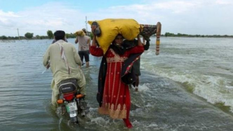 ভয়াবহ বন্যায় বিপর্যস্ত পাকিস্তান
