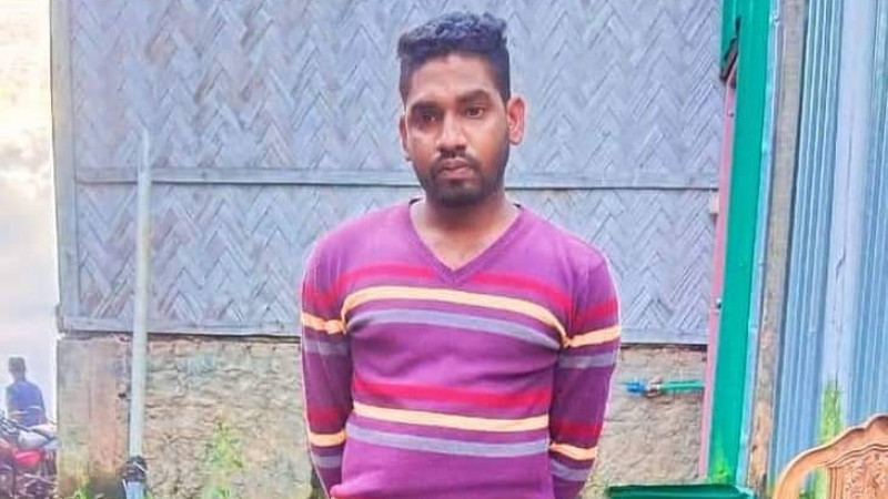 সাজেকে বিপুল পরিমাণ ইয়াবা সহ এক মাদক ব্যাবসায়ী আটক