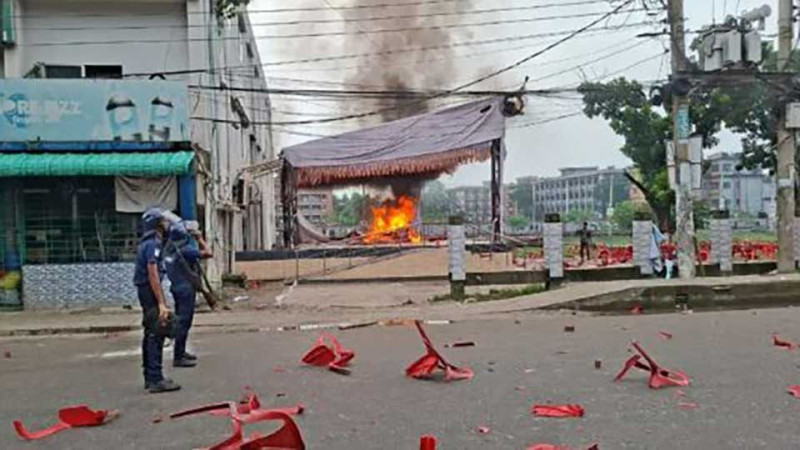 গোপালগঞ্জে সহিংসতা ৪৭৫ জনকে আসামি করে মামলা