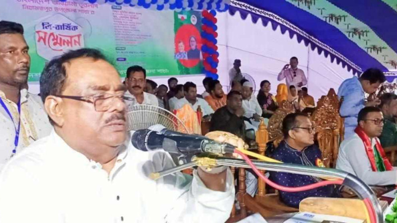 শেখ হাসিনার আমলে দেশের মানুষ শান্তিতে আছে....নওগাঁয় খাদ্যমন্ত্রী
