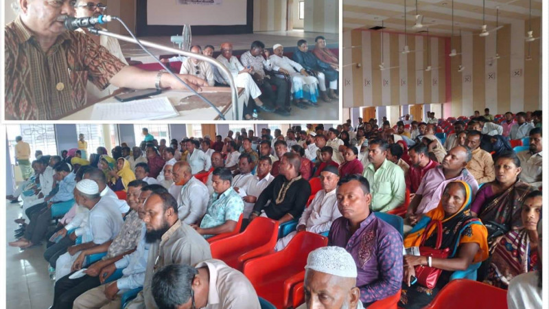 ইটনায় আসন্ন জেলা পরিষদ নির্বাচন উপলক্ষ্যে মতবিনিময় সভা