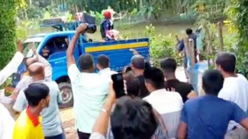 পটুয়াখালীতে পুলিশের ওপর হামলা, আহত তিন