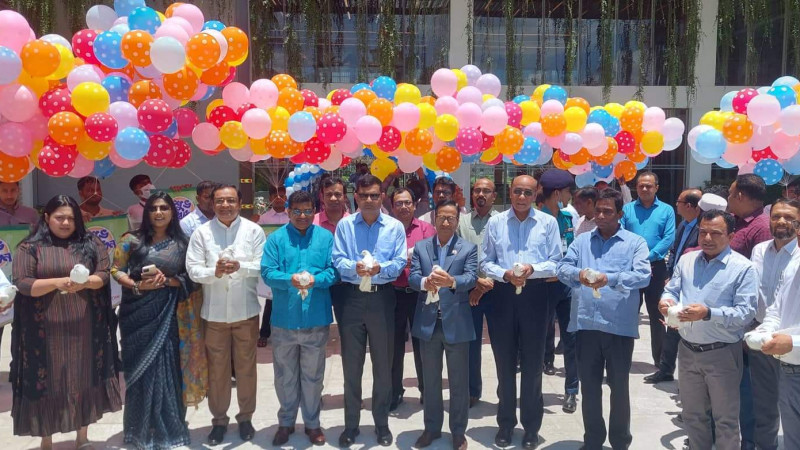 বাংলা‌দে‌শের নর্ব‌নি‌র্মিত মানবসম্পদ উন্নয়ন কে‌ন্দ্রের উ‌দ্বোধন।