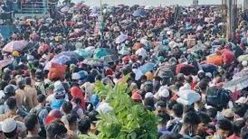 এবার ঈদে ঘরমুখো মানুষ ‍দ্বিগুন হবে