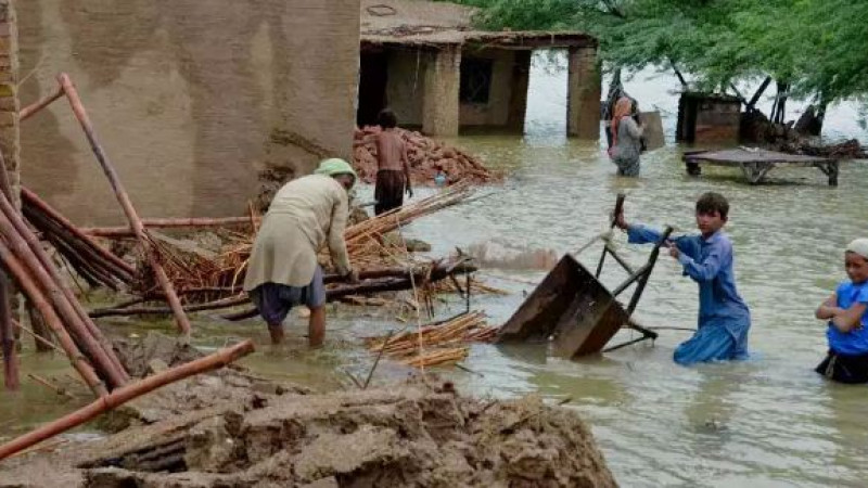 'পাকিস্তানের বন্যা নজিরবিহীন ভয়াবহতা'