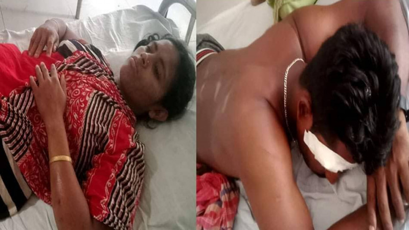 কাশিয়ানীতে প্রতিপক্ষের মারধরে ভাবি-ননদে জামাই হাসপাতালে
