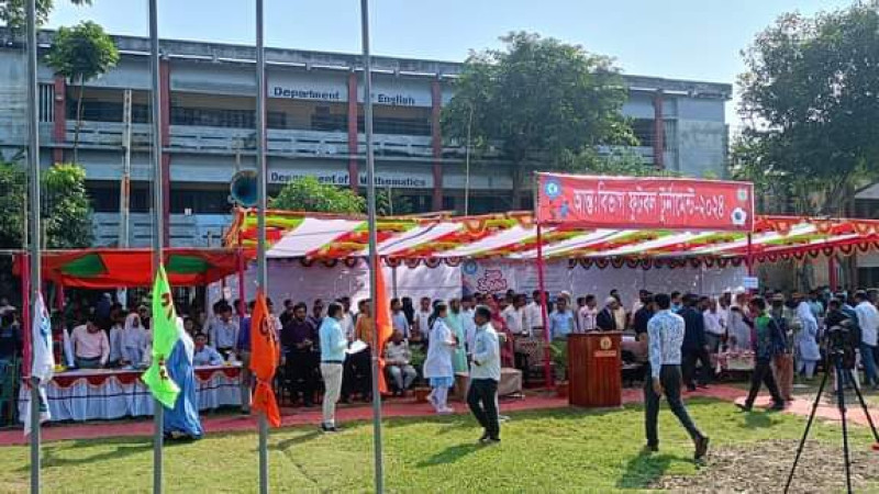 গাইবান্ধায় আন্তঃ  বিভাগ ফুটবল টুর্নামেন্ট  উদ্বোধনী অনুষ্ঠান অনুষ্ঠিত